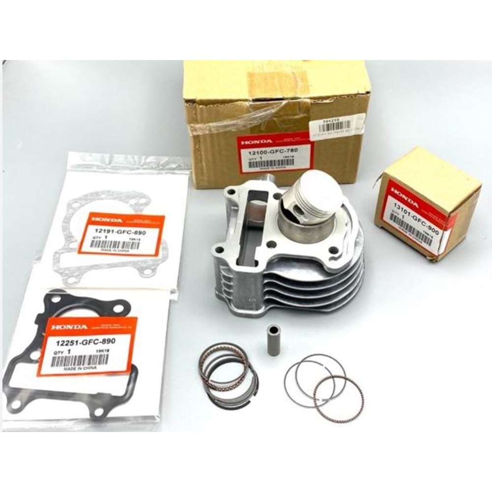 Honda Today Silindir Seti Komple Orjinal 12100-GFC-780