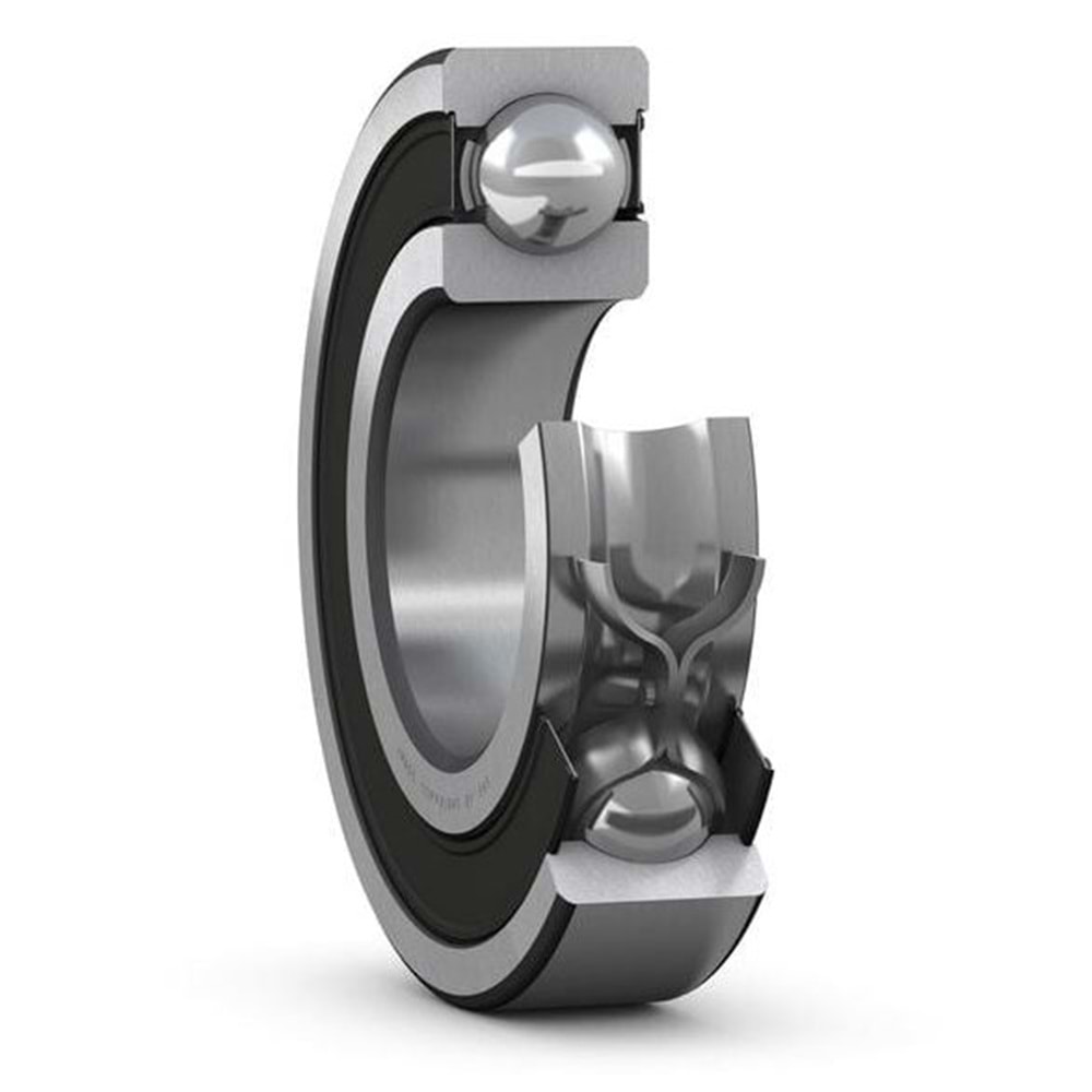 SKF 6206-2RS1/C3 Rulman 30x62x16 mm – Çift Keçeli, Yüksek Devir Dayanımlı Orijinal SKF Bilya