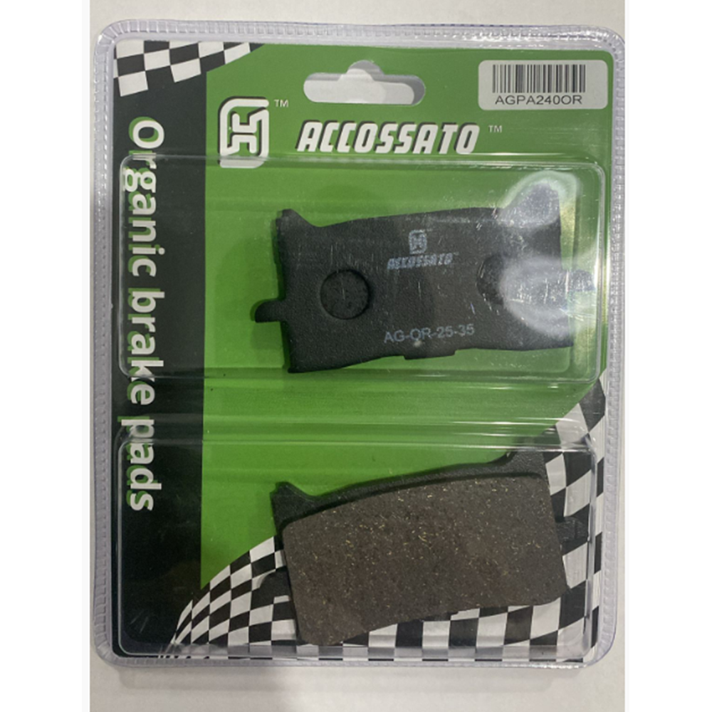 ACCOSSATO AGPA240OR HONDA CB125R CB250R CB300R CB650R CBR650R X-ADV 750 AFRICA TWIN ÖN FREN BALATASI