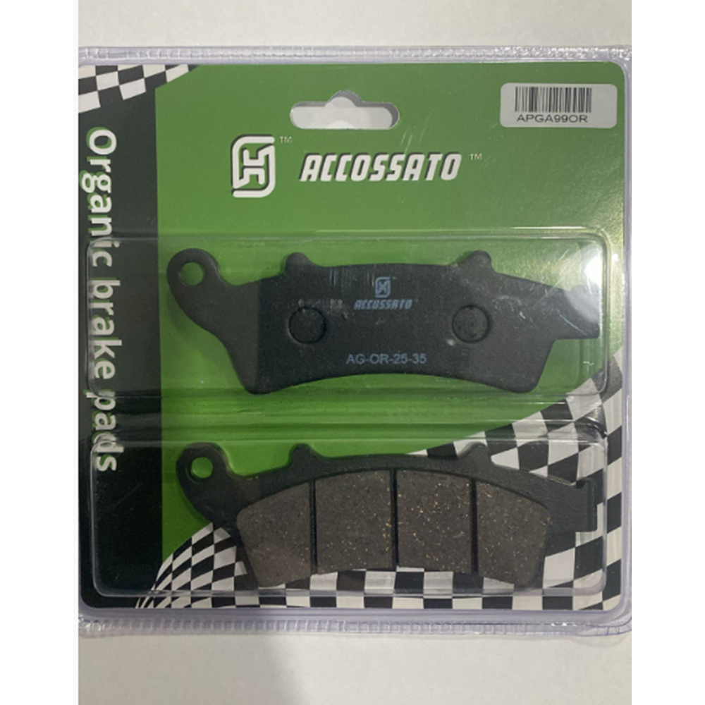 Accossato AGPA99OR Organik Ön Fren Balatası Aprilia Atlantic Scarabeo Malaguti Madison