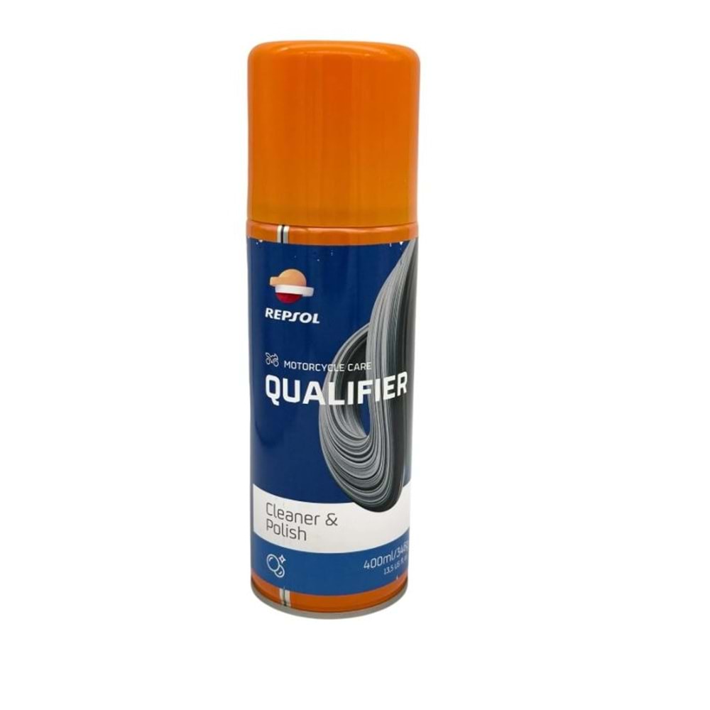 Repsol Qualifier Cleaner & Polish Motosiklet Temizleyici ve Parlatıcı Sprey 400 ml