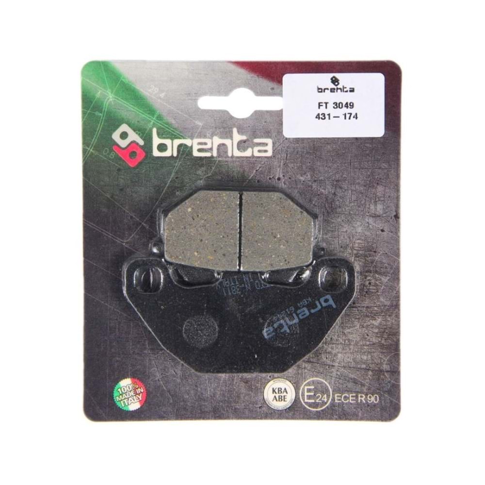 BRENTA FT 3049 Kymco Agility City 150 / People S 200i / Super 8 50 Organik Ön Fren Balatası