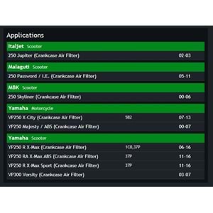HİFLO HFA 4203 YAMAHA XMAX 250 DEBRİAJ FİLİTRESİ