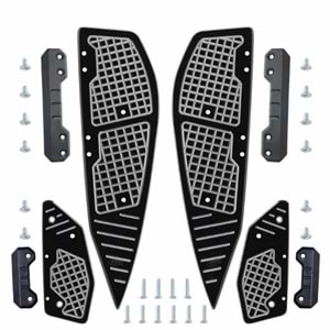 GP Kompozit Yamaha XMAX 250-400 2018-2022 Uyumlu Basamak Alüminyum GP19330259001496