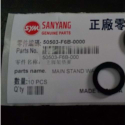 SYM ORTA SEHPA AYAK PULU ADET(PKT5) 50503-F6B-000