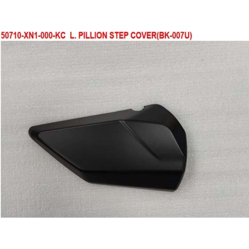 SYM SOL ARKA BASAMAK KAPAGI(L.)KC MAT SIYAH 50710-XN1-000-KC
