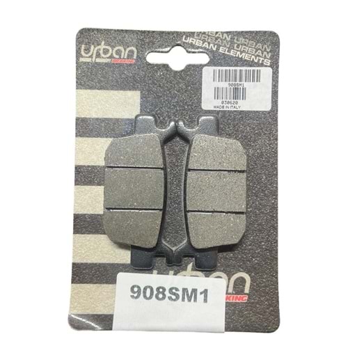 BRAKING 908SM1 YARI METALİK ARKA FREN BALATASI