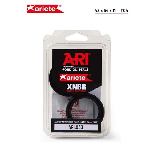 ARIETE HONDA CBR 1000RR ÖN AMORTİSÖR YAĞ KEÇESİ (04/07) ARI.053 43X54X11 TEK YAYLI