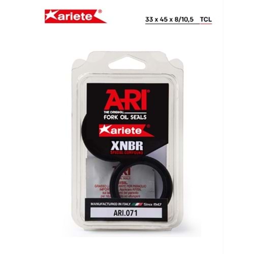 ARIETE YAMAHA X-MAX 250 ÖN AMORTİSÖR YAĞ KEÇESİ (18/21) ARI.071 33X45X8/10,5 TEK YAYLI