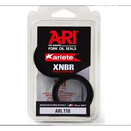 ARIETE HONDA CBR 1100XX 43X54X11 (97/07) ARI.118 ÖN AMORTİSÖR YAĞ KEÇESİ ÇİFT YAYLI