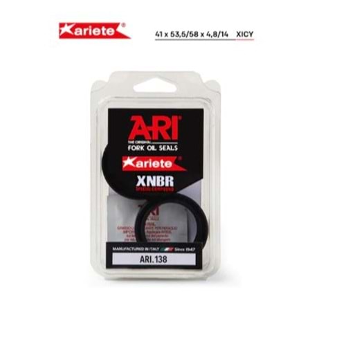 ARIETE HONDA SILVER WING 400 ÖN AMORTİSÖR TOZ KEÇESİ (06/09) ARI.138 41X53,5/58X4,8/14 TOZ KEÇESİ