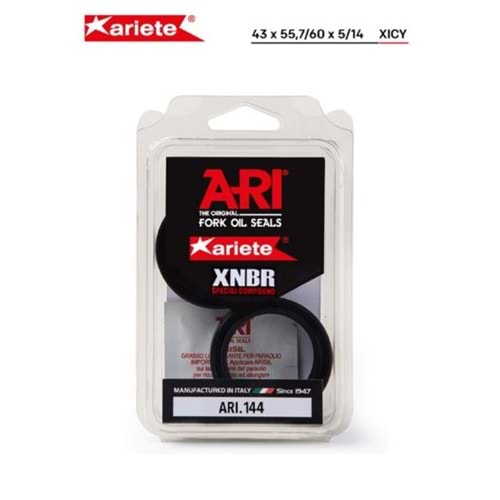KAWASAKI ZZR 1400 / ZX-14R ÖN AMORTİSÖR TOZ KEÇESİ (06/20) ARIETE ARI.144 43X55,7/60X5/14 TOZ KEÇESİ