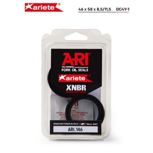 BMW R NINE T ÖN AMORTİSÖR YAĞ KEÇESİ (13/20) ARIETE ARI.146 46X58X8,5/11,5 TEK YAYLI