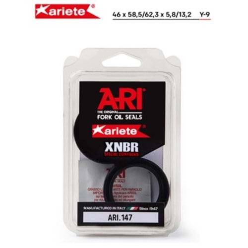 ARIETE BMW S 1000 XR ÖN AMORTİSÖR TOZ KEÇESİ (15/20) ARI.147 46X58,5/62,3X5,8/13,2 TOZ KEÇESİ