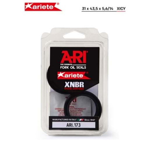 ARIETE HONDA CBR 125 R ÖN AMORTİSÖR TOZ KEÇESİ (03/17) ARI.173 31X43,5X5,6/14 TOZ KEÇESİ