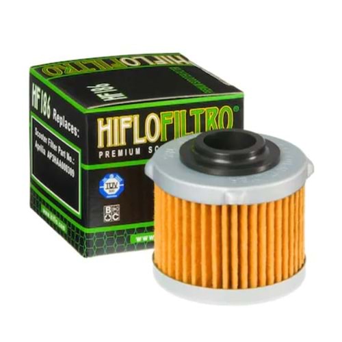 HİFLO HF 186 APRILIA SCARABEO YAĞ FİLTRESİ