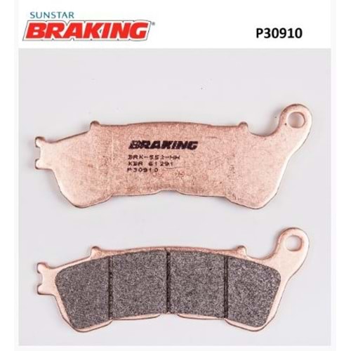 BRAKING P30910 SİNTERLİ FREN BALATASI