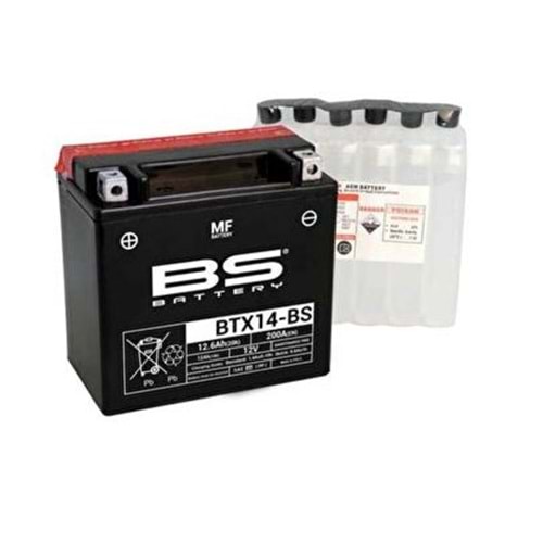 BS BATTERY BTX14-BS Motosiklet Aküsü