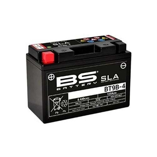 BS BATTERY BT9B-4 (SLA) Motosiklet Aküsü