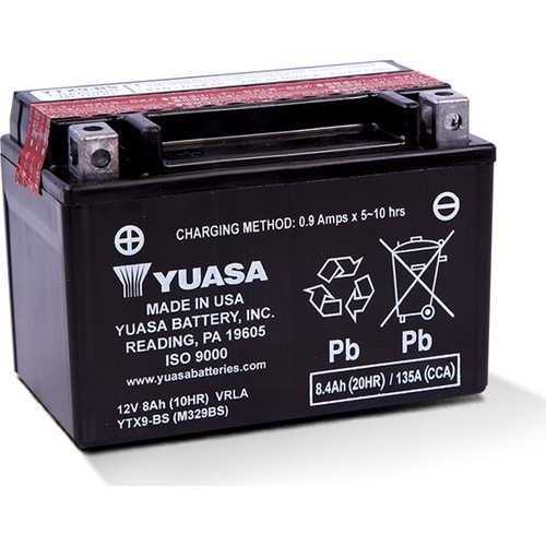 YUASA YTX9-BS Motosiklet Aküsü