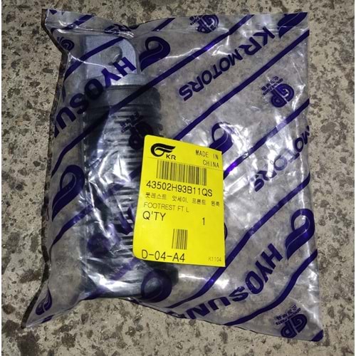 HYOSUNG GV 250-125 ORJİNAL SOL ARKA BASAMAK 43502H93B11QS