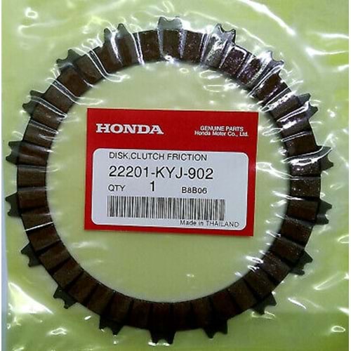 HONDA CRF 250 CBR 250 DEBRİYAJ BALATASI 22201-KYJ-902