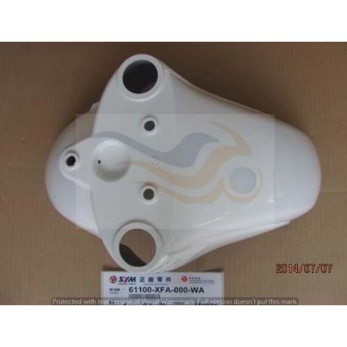 SYM FİDDLE 3 ÖN ÇAMURLUK BEYAZ 61100-XFA-000-WA