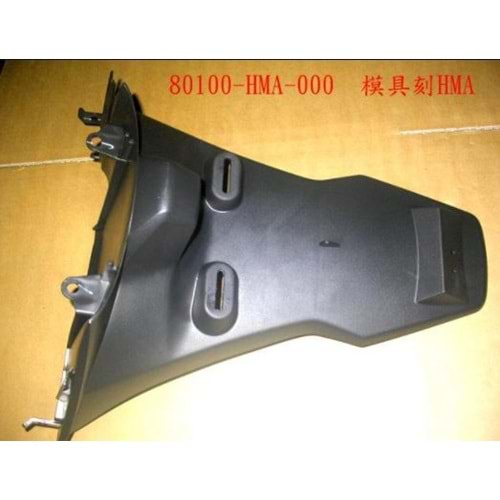 SYM GTS 250 Arka Çamurluk / Plakalık 80100-HMA-000