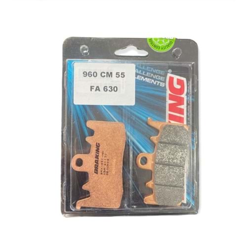 BRAKING 960CM55 SİNTERLİ ÖN FREN BALATASI