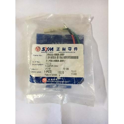 SYM GTS 250 İE EVO DİRENÇ KOMPRESÖRÜ 35400-HMA-000
