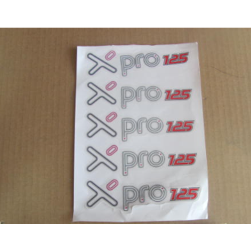 SYM X PRO 125 ÖN PANEL STİCKER (ADET FİYATIDIR) 87123-AEF-000