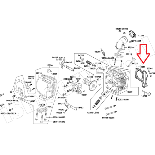 KYMCO AGİLİTY 50 SİLİNDİR ÜST CONTA 12251-LCA3-B50