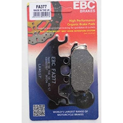 EBC FA377 YAMAHA MT125 / R125 14-21 ARKA FREN BALATASI
