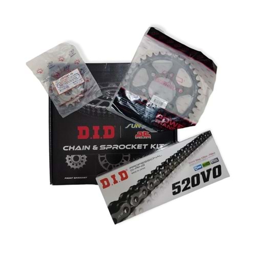 HONDA -CB 250R ZİNCİR DİŞLİ SETİ DİD SET JJ520ORING646