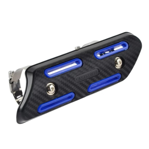 MOTOSİKLET EGZOZ KORUMA MAVİ HSB-6106