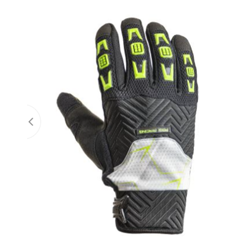 WLF RACING MX ELDİVEN SİYAH YEŞİL SH-06-6082-SY ( L BEDEN )