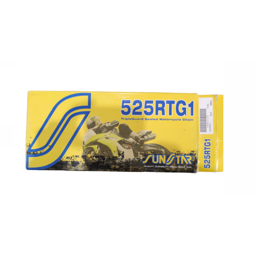 SUNSTAR SS525RTG1 (Gold)-112 525RTG1-112 LİNK GOLD ZİNCİR (3X RİNG) UYUMLULUK İÇİN AÇIKLAMA KISMINA BAKINIZ