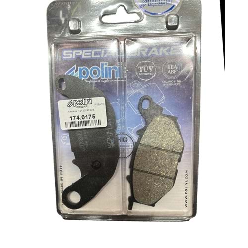 YAMAHA MT25 / R25 15-21 ÖN FREN BALATASI POLINI 174.0175