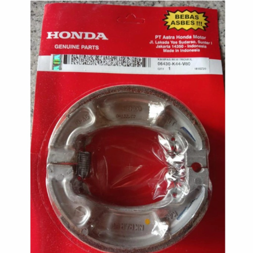 HONDA DİO 110 - PCX 125 ARKA FREN BALATASI 06430-K44-V80