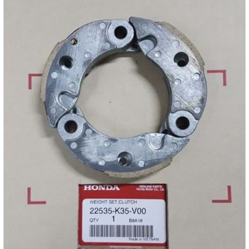 HONDA PCX 125 - 150 15-19 DEBRİYAJ BALATASI 22535-K35-V00