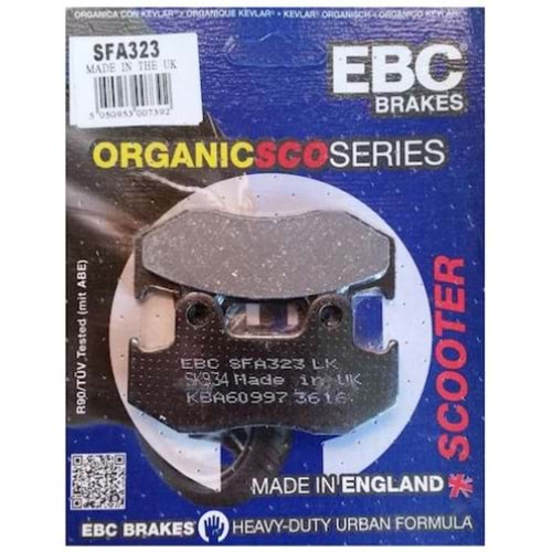 EBC SCOOTER FREN BALATASI SFA 323