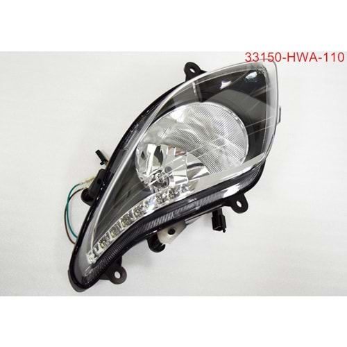 SYM JOYRİDE 200S ABS SOL KOMPLE FAR 33150-HWA-110 ORJİNAL