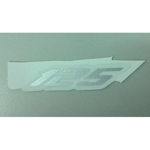 SYM JET X 125 STİCKER 125 YAZILI 87130-X8A-000