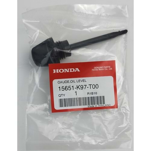 HONDA YAĞ SEVİYE ÇUBUĞU HONDA PCX 2018 - 2020 15651-K97-T00 ORJİNAL