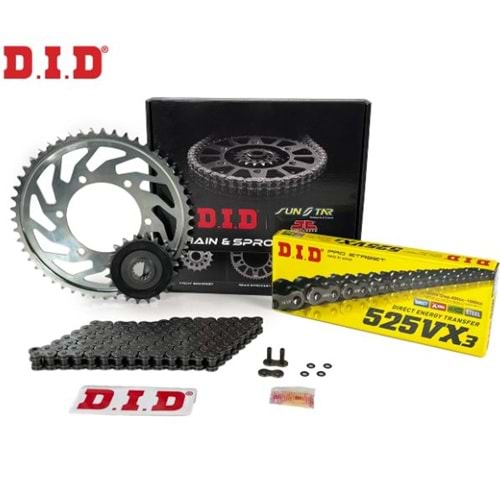 YAMAHA MT-09 14-20 ZİNCİR DİŞLİ SETİ DID JJ525VXBB799