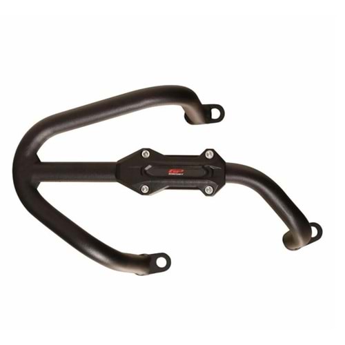 GP Kompozit Honda PCX 125 2021-2024 Uyumlu Egzoz Koruma Demiri Siyah GP09330100102039