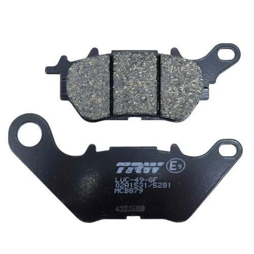 YAMAHA R25 X MAX 300 TRW ARKA FREN BALATASI MCB879 ORGANİK