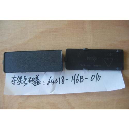 SYM JOYRİDE 200 EVO- MİO 100 ŞASE NO KAPAĞI 64318-H6B-010