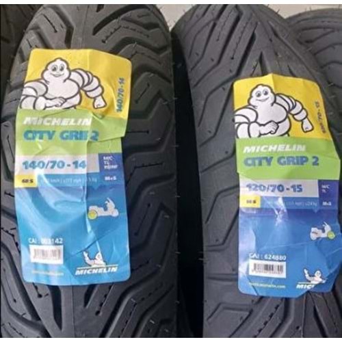MİCHELİN CİTY GRİP 2 120/70-15 140/70-14 ÖN ARKA TAKIM LASTİK
