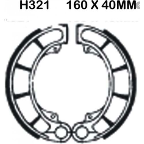 EBC H321 EBC H321 FREN BALATA ARKA HONDA SHADOW VT 600, 750 C, CB 500 R/T 94-96 R